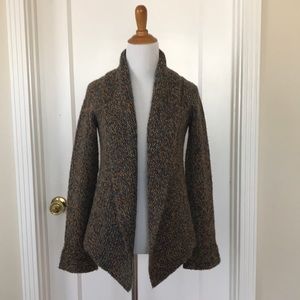 Anthropologie Marled Shawl Collar Cardigan Sweater